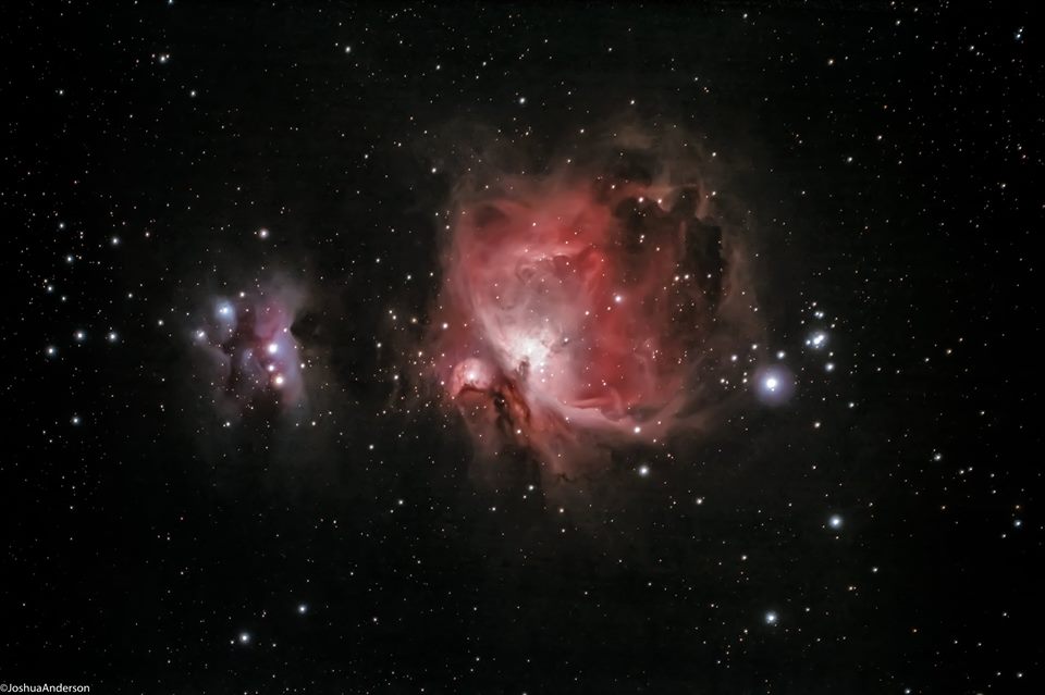 Nebula Orion. Kredit : Joshua Anderson
